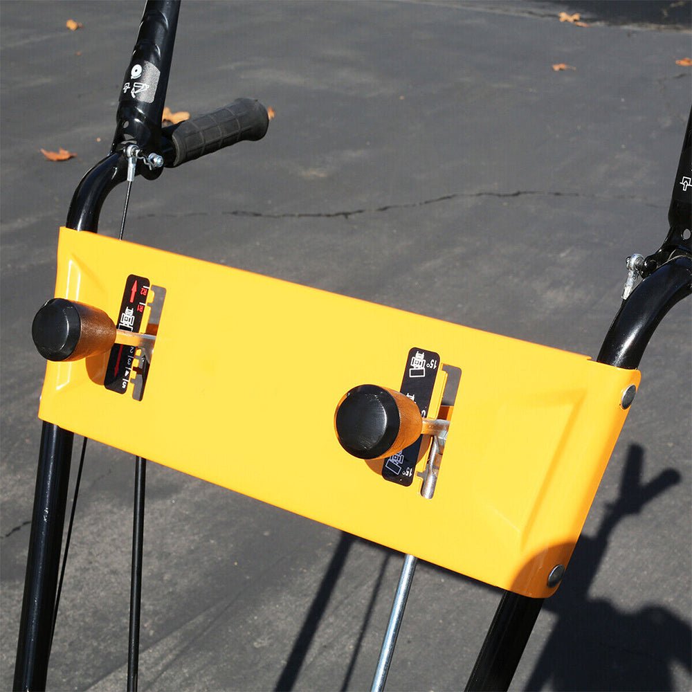 Heavy Duty 7.0HP Walk-Behind Gas-Powered Dirt Broom Sweeper, 31" (97182036) - SAKSBY.com - Power Sweepers - SAKSBY.com