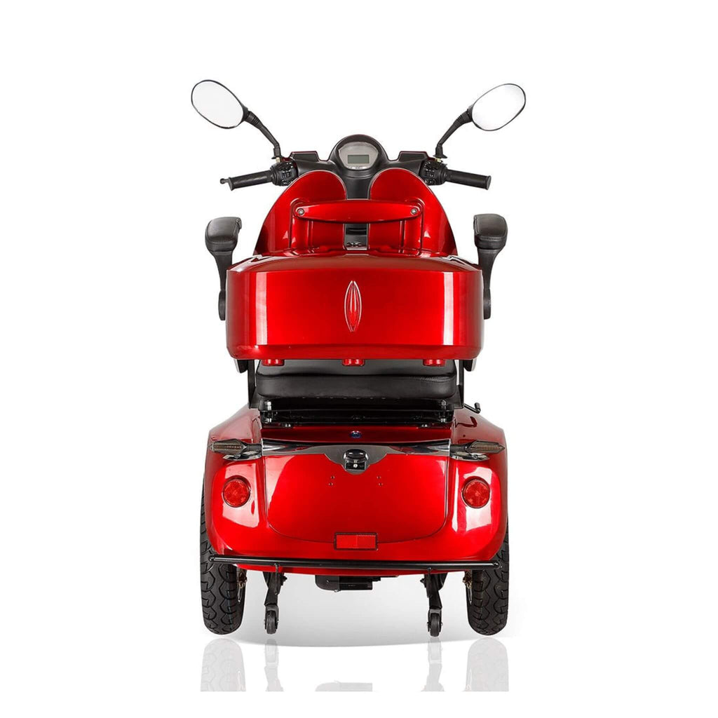 Zvg Heavy-Duty All-Terrain Electric Powered Mobility Scooter For Seniors & Adults, 800W (SAK96314) - Saksby Wholesale - Back View