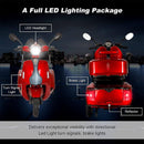 Zvg Heavy-Duty All-Terrain Electric Powered Mobility Scooter For Seniors & Adults, 800W (SAK96314) - Saksby Wholesale - LED LIghting Package