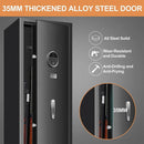 Heavy Duty Anti-Theft Fireproof Biometric Gun Rifle Pistol Safe For Home, 11-12 Guns Zoom Parts View