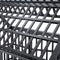 Heavy Duty Carbon Steel Dog Kennel Cage Crate W/ Sloped Roof And Wheels, 48" (96473812) - Zoom Parts View