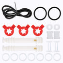 Heavy-Duty Commercial 3 Flavor Countertop Soft Serve Ice Cream Maker Machine, 2350W (SAK63972) - Saksby Wholesale - Accessories View