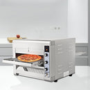 Heavy Duty Commercial Electric Portable Countertop Conveyor Pizza Oven, 14" (96124035) - SAKSBY.com - Demonstration View