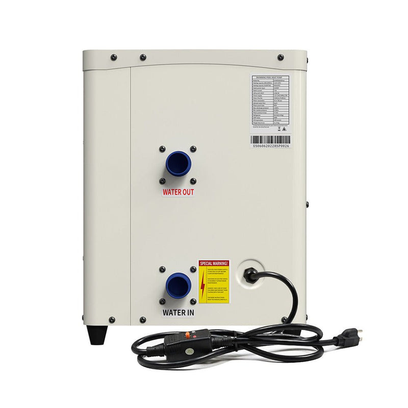 Heavy Duty Electric Backyard Pool Water Heater For Above Ground Pools (94372831) - SAKSBY.com - Pool Heaters - SAKSBY.com