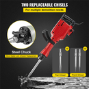 Heavy Duty Electric Concrete Demolition Jack Hammer Kit, 2200W - SAKSBY.com - Breakers & Demolition Hammers - SAKSBY.com