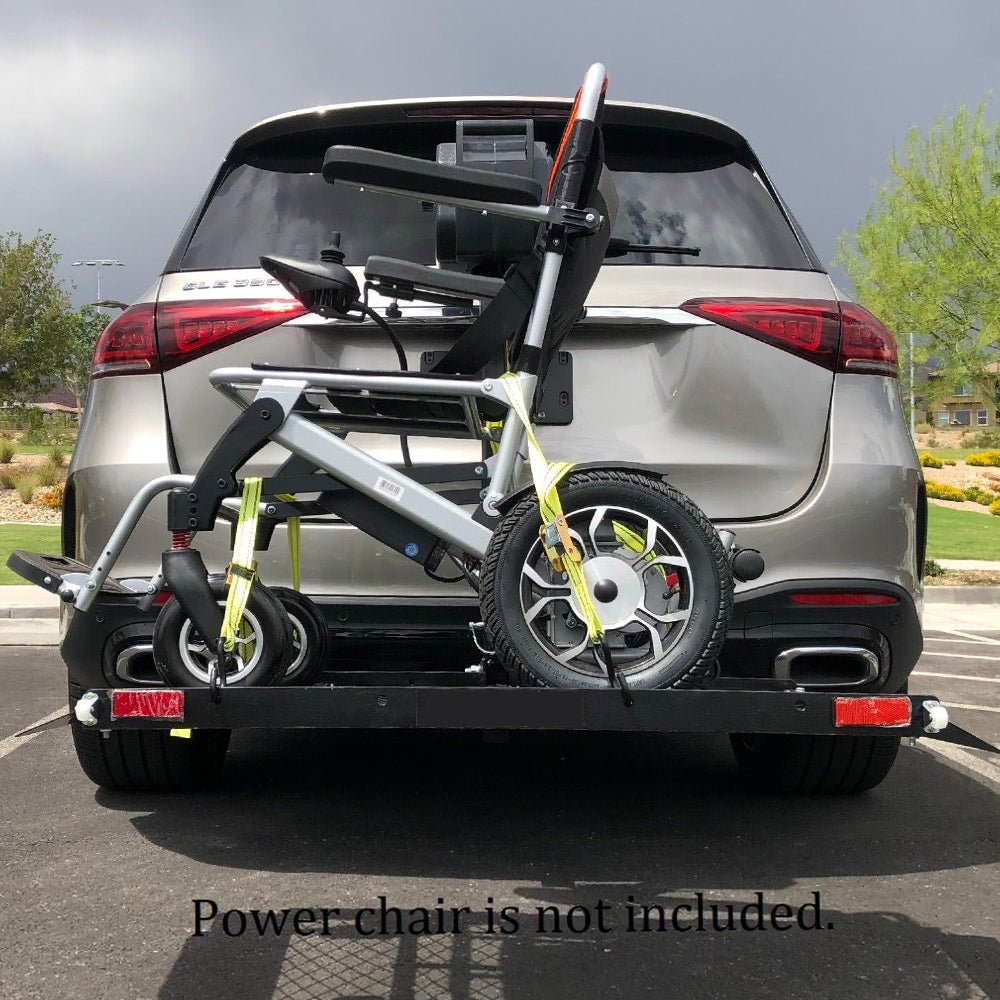Heavy Duty Electric Motorized Power Wheelchair Mobility Scooter Lift, 250LBS (91638542) - SAKSBY.com - Back View