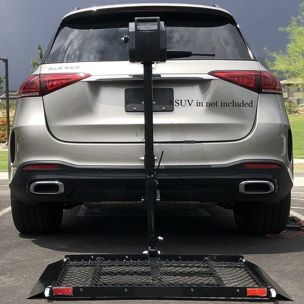 Heavy Duty Electric Motorized Power Wheelchair Mobility Scooter Lift, 500LBS (91638542) -Front View
