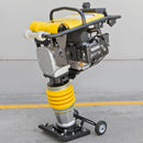Heavy Duty Gas Powered Impact Dirt Rammer Jumping Jack Tamper Plate Ground Compactor W/ Wheels, 6.5HP (91357684) - SAKSBY.com - Plate Compactor - SAKSBY.com