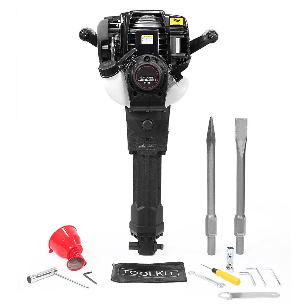 Heavy Duty Handheld Gas Powered Concrete Demolition Jack Hammer, 38CC (96175280) -Zoom Parts View