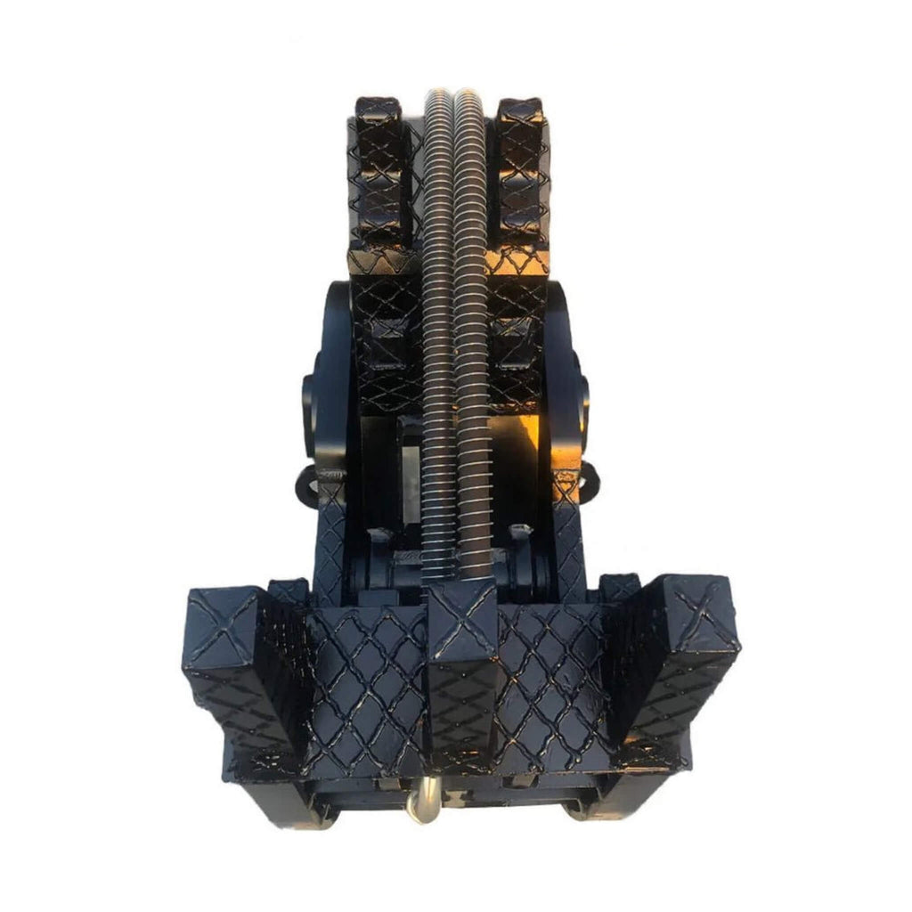 Heavy-Duty Hammer Hydraulic Excavator Concrete Pulverizer Processor, 18" (SAK87314) - Top View - Saksby Wholesale