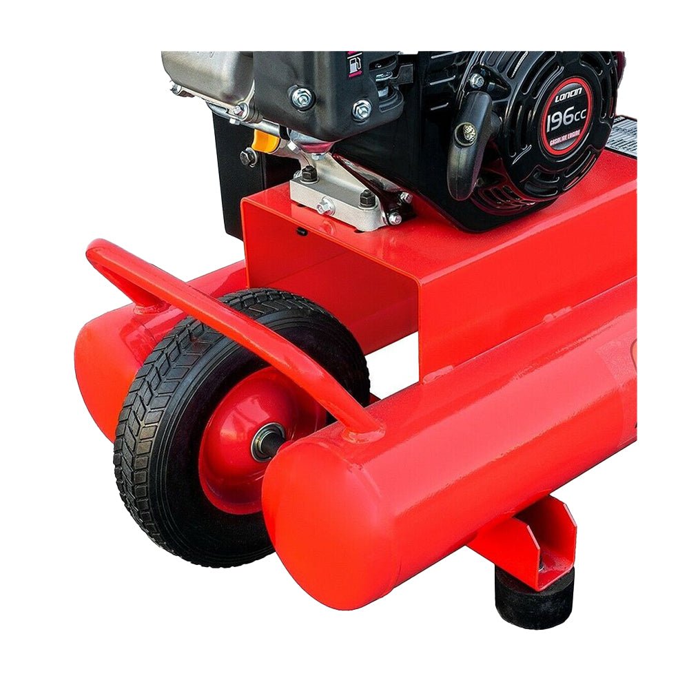Heavy Duty Portable Gas-Powered Twin Stack Air Compressor Tank, 10 GAL (97461582) - SAKSBY.com - Air Compressors - SAKSBY.com