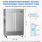 Large 49 Cu.Ft. Two Door Stainless Steel Commercial Industrial Restaurant Freezer, 54" (SAK57246) - Saksby Wholesale - Dimension View