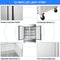 Large 49 Cu.Ft. Two Door Stainless Steel Commercial Industrial Restaurant Freezer, 54" (SAK57246) - Saksby Wholesale - Parts View