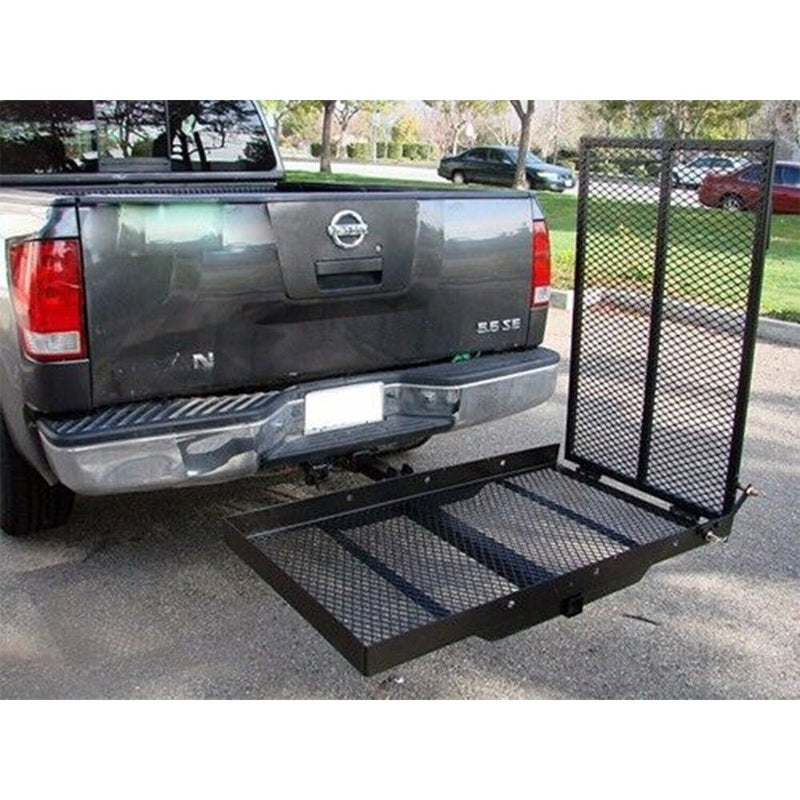 Heavy Duty Wheelchair Hitch Mount Carrier For Cars, Trucks & SUVs, 2'' (94653712) - SAKSBY.com - Wheelchair Carrier - SAKSBY.com
