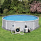 High-Output Electric Swimming Pool Heater Pump For Above And Inground Pools, 4000 Gallons (93751482) - Demonstration View