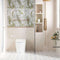 HRW Heavy Duty High-Power Flush Smart Toilet With Built-In Bidet And Elongated Heated Seat (SAK13684) SAKSBY - Bathroom View