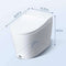 HRW Heavy Duty High-Power Flush Smart Toilet With Built-In Bidet And Elongated Heated Seat (SAK13684) SAKSBY - Dimensions View