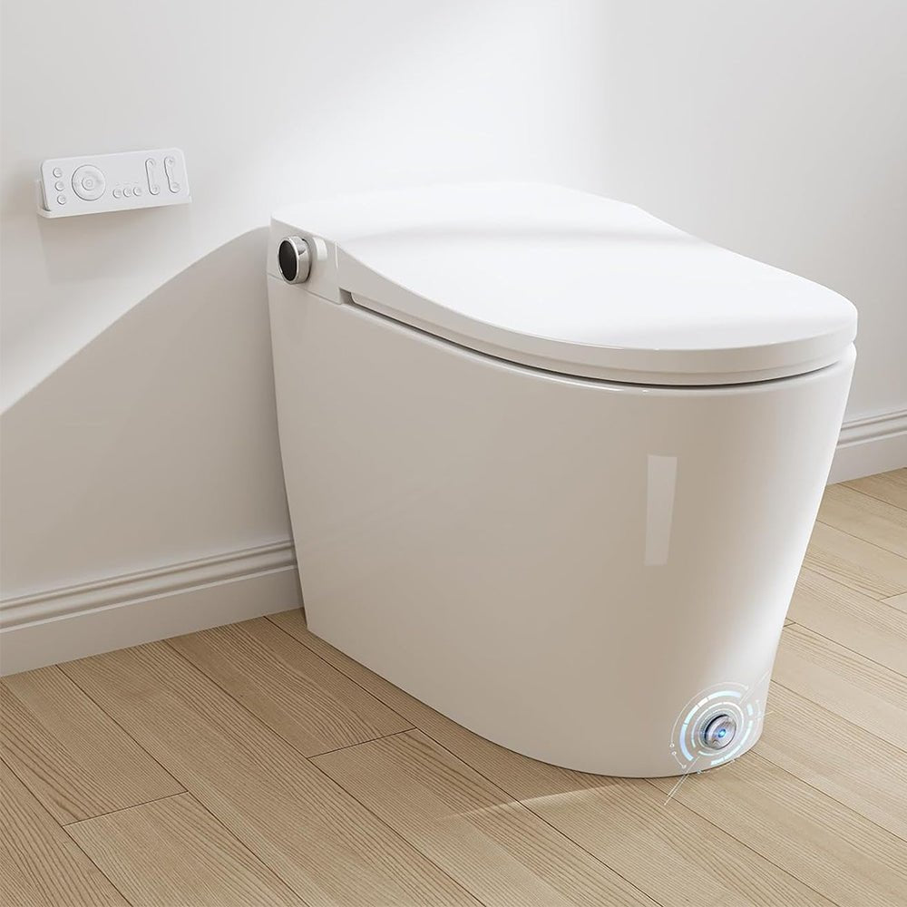 HRW Luxury Automatic Tankless Smart Toilet With Built-In Bidet And Heated Seat (95742613) - SAKSBY.com - Toilets - SAKSBY.com