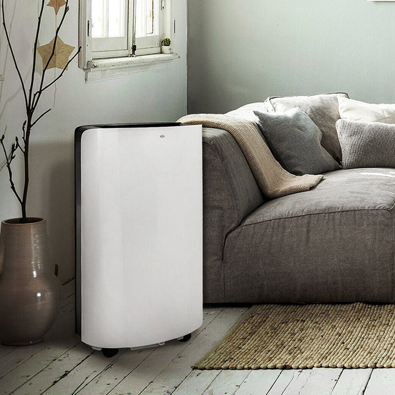 Indoor Portable Standalone Air Conditioner Unit W/ Dehumidifier & Heater, 14K BTU (93125437) - SAKSBY.com -Demonstration View