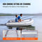 Inflatable 6-Person Emergency Dinghy Fishing Boat With Wood Floor And Aluminum Benches, 12FT (91725386) - SAKSBY.com - Inflatable Boats - SAKSBY.com