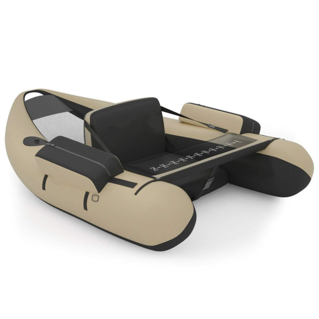 Inflatable Fishing Float Tube Boat With Pump & Fish Measure Ruler, 4.5FT (SAK36425) - Saksby Wholesale - Back View