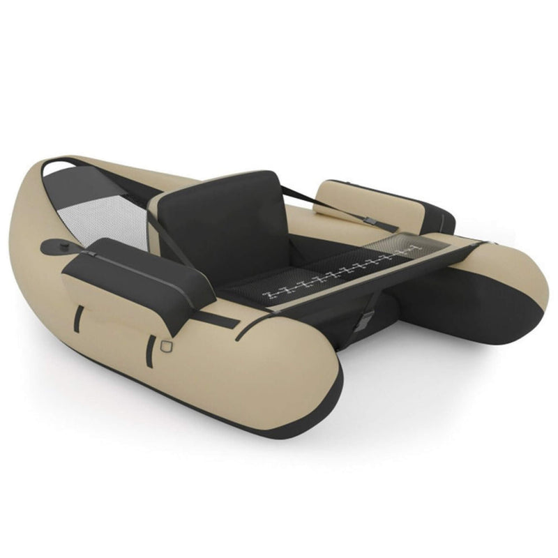 Inflatable Fishing Float Tube Boat With Pump & Fish Measure Ruler, 4.5FT (SAK36425) - Saksby Wholesale - Back View