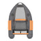 Inflatable Fishing Float Tube Boat With Pump & Fish Measure Ruler, 4.5FT (SAK36425) - Saksby Wholesale - Grey Front View