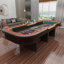INO Premium Black Casino-Grade Deluxe Craps Dice Table With Diamond Rubber Bumper, 12FT (93816472) - SAKSBY.com - Craps Tables - SAKSBY.com