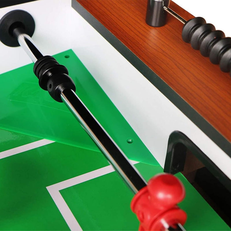 Kick Titan Premium Tournament Foosball Table With Gripped Wooden Handles, 55" (SAK25471) - Saksby Wholesale - Material View 