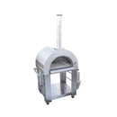 KoKoMo Grills Premium 32-Inch Stainless Steel Wood Fired Pizza Oven [KO-PIZZAOVEN] (SAK92618) - Saksby Wholesale - Front Right View