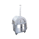 KoKoMo Grills Premium 32-Inch Stainless Steel Wood Fired Pizza Oven [KO-PIZZAOVEN] (SAK92618) - Saksby Wholesale - Front Right View