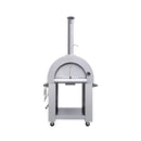 KoKoMo Grills Premium 32-Inch Stainless Steel Wood Fired Pizza Oven [KO-PIZZAOVEN] (SAK92618) - Saksby Wholesale - Front View