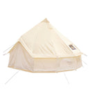 Large 10 Feet Outdoor Luxury Glamping Yurt Teepee Canvas Camping House W/ Stove Jack (91283645) -Side View