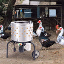 Large 20-Inch Heavy-Duty Chicken Defeathering Plucker Machine (SAK35879) - Saksby Wholesale - For Chicken