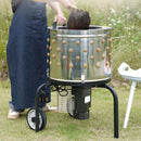 Large 20-Inch Heavy-Duty Chicken Defeathering Plucker Machine (SAK35879) - Saksby Wholesale - Lifestyle Image