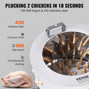Large 20-Inch Heavy-Duty Chicken Defeathering Plucker Machine (SAK35879) - Saksby Wholesale - Material Details