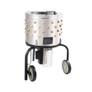 Large 20-Inch Heavy-Duty Chicken Defeathering Plucker Machine (SAK35879) - Saksby Wholesale - Side View
