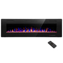 Large 60'' Electric Recessed Wall Mounted In-Wall Fireplace Heater, 1500W (92141350) - SAKSBY.com - Electric Fireplaces - SAKSBY.com