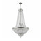Large Luxury LED Foyer French Empire Crystal Chandelier Ceiling Light Lamp, 9 Lights (94351768) - Front View