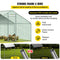 Large Metal Walk-In Backyard Chicken Coop Run Hen House Cage, (12.8 x 9.8 x 6.5)' (94231780) - Features, Text View