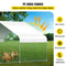 Large Metal Walk-In Backyard Chicken Coop Run Hen House Cage, (12.8 x 9.8 x 6.5)' (94231780) - SAKSBY.com - Zoom Parts View