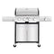 Large Outdoor BBQ Stainless Steel Propane Gas Grill With 4 Burners, 42K BTU (93564712) - Front View