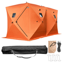 Large Portable 8-Person Ice Shelter Shanty Pop-Up Fishing Tent - SAKSBY.com - Sports & Outdoors - SAKSBY.com
