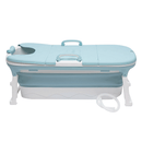 Large Portable Stand Alone Folding Bathtub Spa For Adults, 54" - SAKSBY.com - Portable Bathtubs - SAKSBY.com