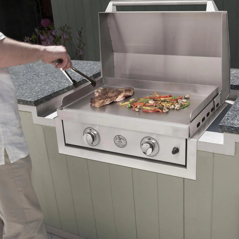 LE GRIDDLE Original Built-In / Countertop Propane Gas Griddle, 30" (GFE75) - SAKSBY.com - Barbeque Grills - SAKSBY.com