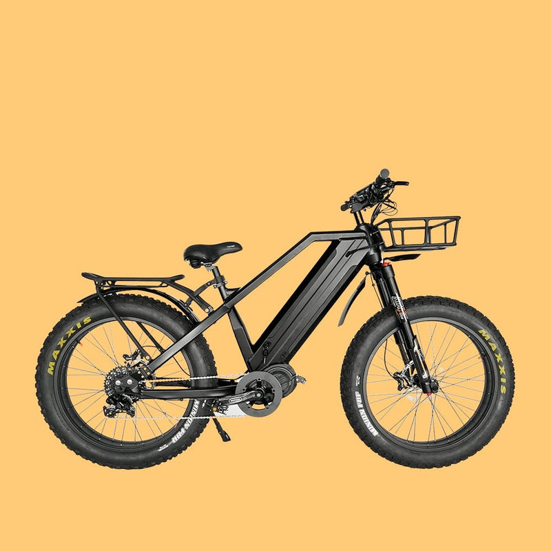 LEILICN CM1000-1 48V1000W Heavy Duty Electric Fat Tire Bike, 26" (91268457) - SAKSBY.com - Electric Bicycles - SAKSBY.com