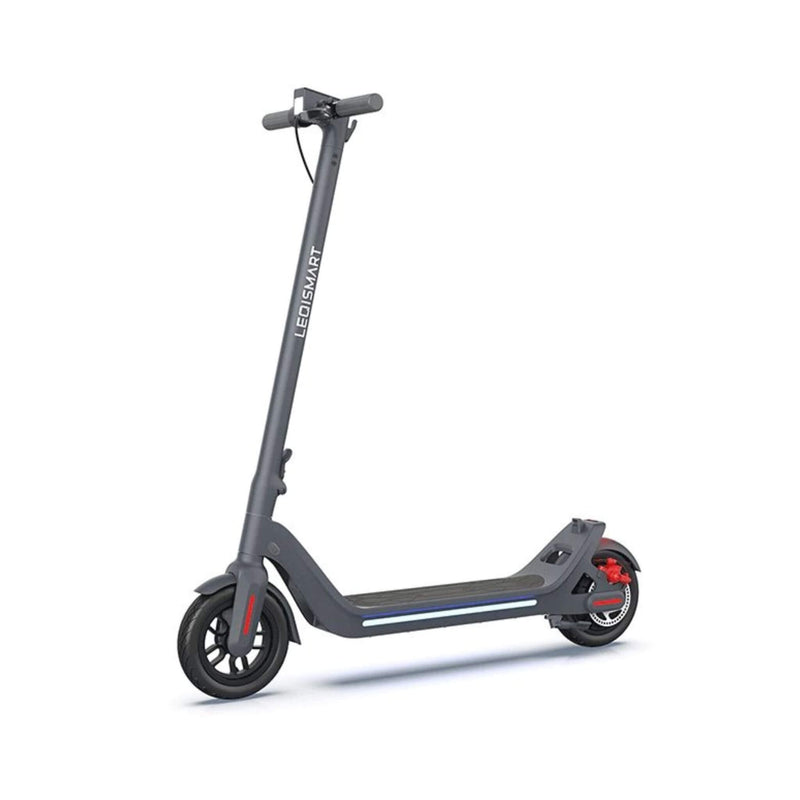 Leqismart A8 36V/10.4Ah Portable Folding Electric Scooter, 350W (SAK97324) - Saksby Wholesale - Black Side View