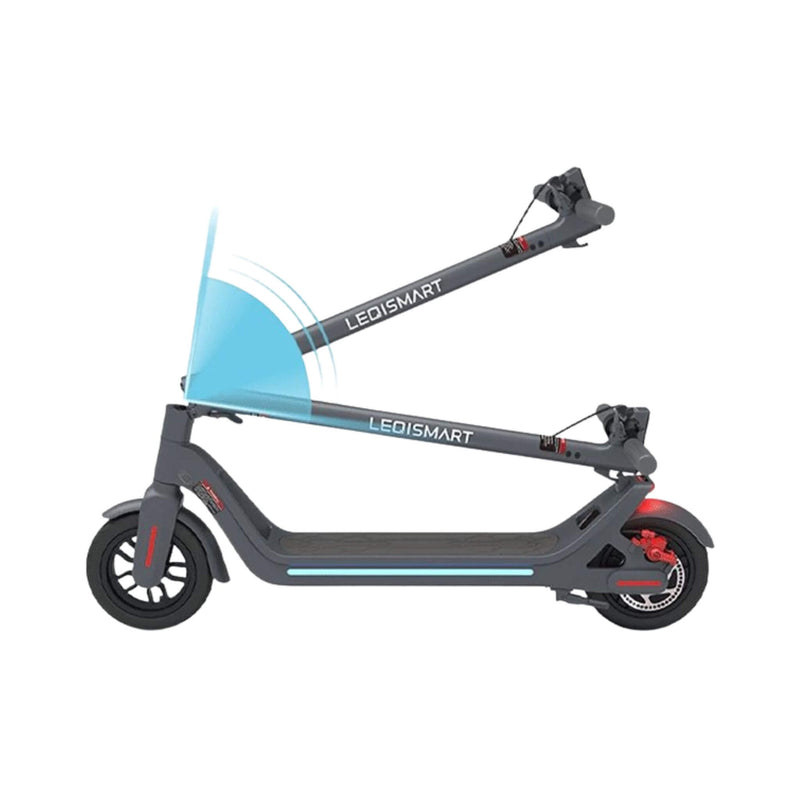 Leqismart A8 36V/10.4Ah Portable Folding Electric Scooter, 350W (SAK97324) - Saksby Wholesale - Fold Details