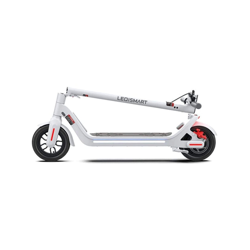 Leqismart A8 36V/10.4Ah Portable Folding Electric Scooter, 350W (SAK97324) - Saksby Wholesale - Folded Details