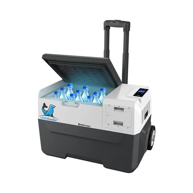 LIONCOOLER X30A Portable Solar Fridge Freezer W/ 90W Solar Panel Combo - SAKSBY.com - Refrigerators - SAKSBY.com